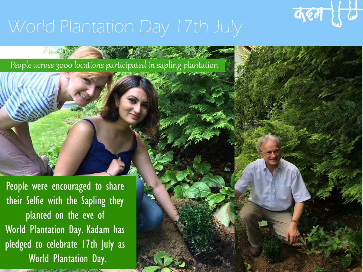 17th July World Plantation Day